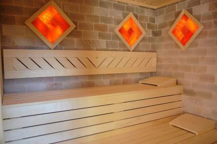 sauna, hotel spa vosges, le domaine du haut jardin