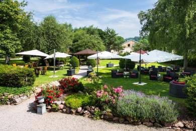 terrasse ensoleillée vosges