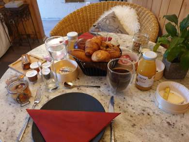 petit dejeuner haut jardin