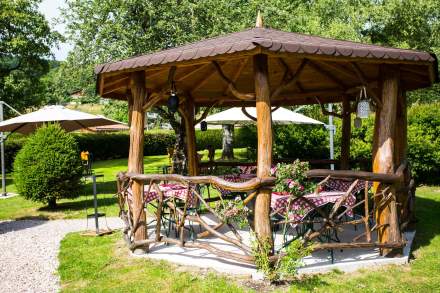 la table du haut jardin, restaurant gastronomique vosges gerardmer