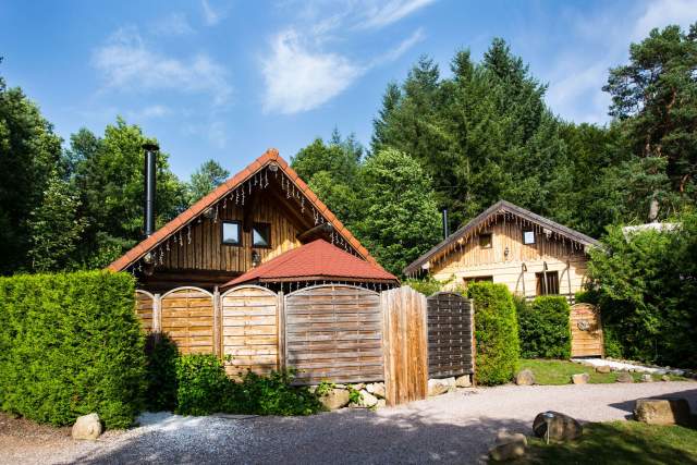 chalets du domaine du haut jardin, love room vosges alsace