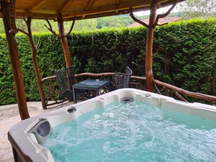 Private spa chalet in the Vosges near Gerardmer, love room Vosges Alsace