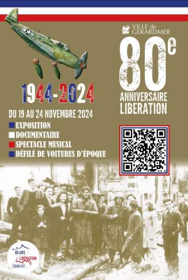 Le 80ème anniversaire de la libération de Gérardmer.